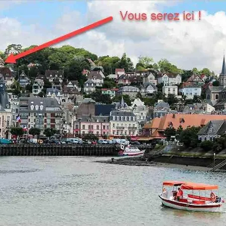 Appartement Avec Terrasse Vue Mer Trouville Sur Mer Exterior photo